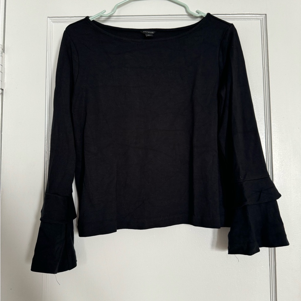 Ann Taylor Black Long Sleeve XS